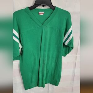 Vintage 1980s Row K Seats Season Pass Kelly Green Large